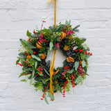 Woodland Spice | Christmas Door Wreath | Festive Workshop