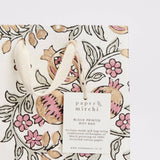 Hand Block Printed Gift Bags (Small) - Pink Earth