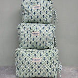 Tulip Check Wash Bag Large