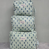 Tulip Check Wash Bag Medium