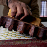 Hand Block Printed Gift Bags (Medium) - Sunshine