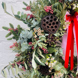 Winter Warmer | Christmas Door Wreath | Festive Workshop