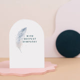 Feather Sympathy Card | Condolences Cards | Greeting Cards
