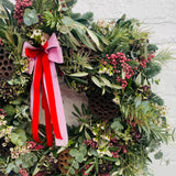 Winter Warmer | Christmas Door Wreath | Festive Workshop
