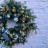 Cold as Ice Wreath | Christmas Door Wreath | Festive Workshop