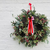 Winter Warmer | Christmas Door Wreath | Festive Workshop