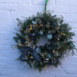 Cold as Ice Wreath | Christmas Door Wreath | Festive Workshop