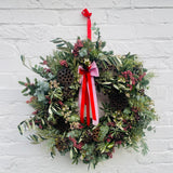 Winter Warmer | Christmas Door Wreath | Festive Workshop