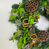 Traditional | Christmas Door Wreath | Festive Workshop