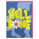 1970S Inspired Congratulations Card - Well Done