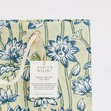 Hand Block Printed Gift Bags (Medium) - Indigo