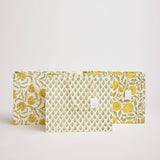 Hand Block Printed Gift Bags (Large) - Sunshine - Chobham Flowers #