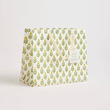 Hand Block Printed Gift Bags (Medium) - Sunshine - Chobham Flowers #