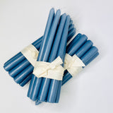 Tapered Dinner Candles - Chobham Flowers #Dusty Blue