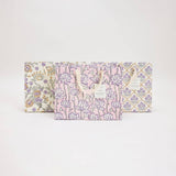 Block Printed Gift Bags (Medium) - Lavender