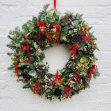 Red Velvet | Christmas Door Wreath