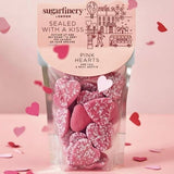 Sealed with a kiss-Pink hearts | Valentines Day