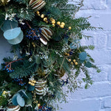 Cold as Ice Wreath | Christmas Door Wreath | Festive Workshop