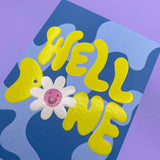 1970S Inspired Congratulations Card - Well Done