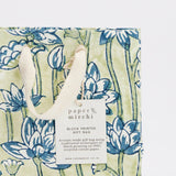 Hand Block Printed Gift Bags (Small) - Indigo