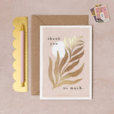 Leaf Thank You Card | Thank You Cards | Thank You Teacher