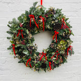 Red Velvet | Christmas Door Wreath