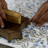 Block Printed Gift Bags (Medium) - Blue Stone Refresh