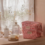 Floribunda Washbag, Vintage Pink