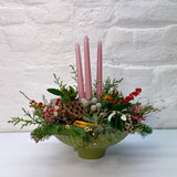 Winter Woodland Table Arrangement