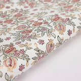 Block Printed Wrapping Paper Sheets - Pomegranate Pink Earth