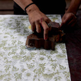 Block Printed Gift Bags (Medium) - Buttercream