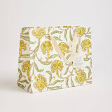 Hand Block Printed Gift Bags (Medium) - Sunshine