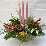 Winter Woodland Table Arrangement