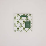 Block Printed Gift Bags (Small) - Holly Green