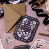 Floral Wedding Card | Shaped Greetings Cards | Wedding Cards