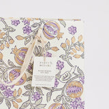 Block Printed Gift Bags (Medium) - Lavender