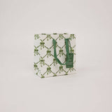 Block Printed Gift Bags (Small) - Holly Green
