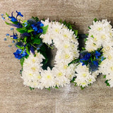 Lettering - funeral flower lettering