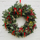 Red Velvet | Christmas Door Wreath