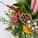 Winter Woodland Table Arrangement