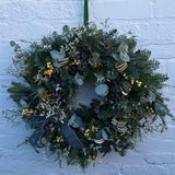 Cold as Ice Wreath | Christmas Door Wreath | Festive Workshop