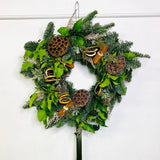 Traditional | Christmas Door Wreath | Festive Workshop