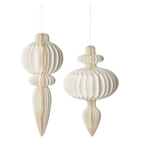 XL Paper Honeycomb | Christmas Decoration |  Off White
