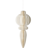 XL Paper Honeycomb | Christmas Decoration |  Off White
