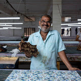 Hand Block Printed Gift Bags (Medium) - Indigo