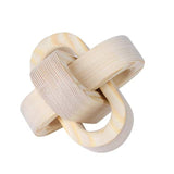 Wood Knot Decor Ornament: Light Wood