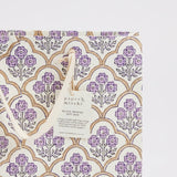 Block Printed Gift Bags (Medium) - Lavender