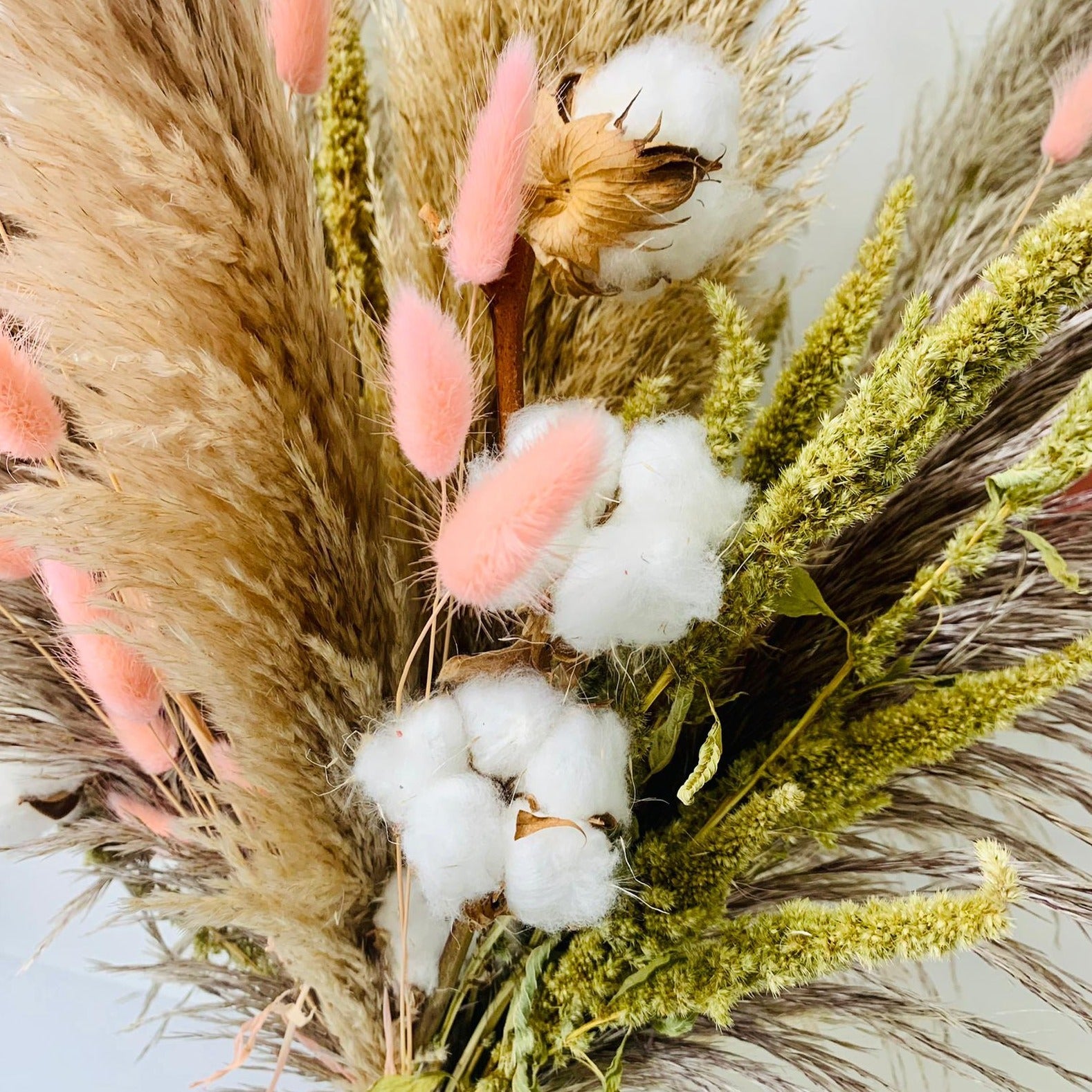 Brigette | Dried Flower Handtied Bouquet - Chobham Flowers #Grand