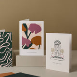 Housewarming Sketch Card | New Home Card | Stylish Home Card