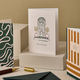 Housewarming Sketch Card | New Home Card | Stylish Home Card